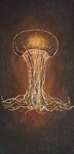 painting of jelly fish