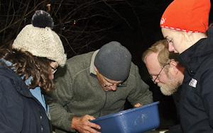 separating eggs from sand